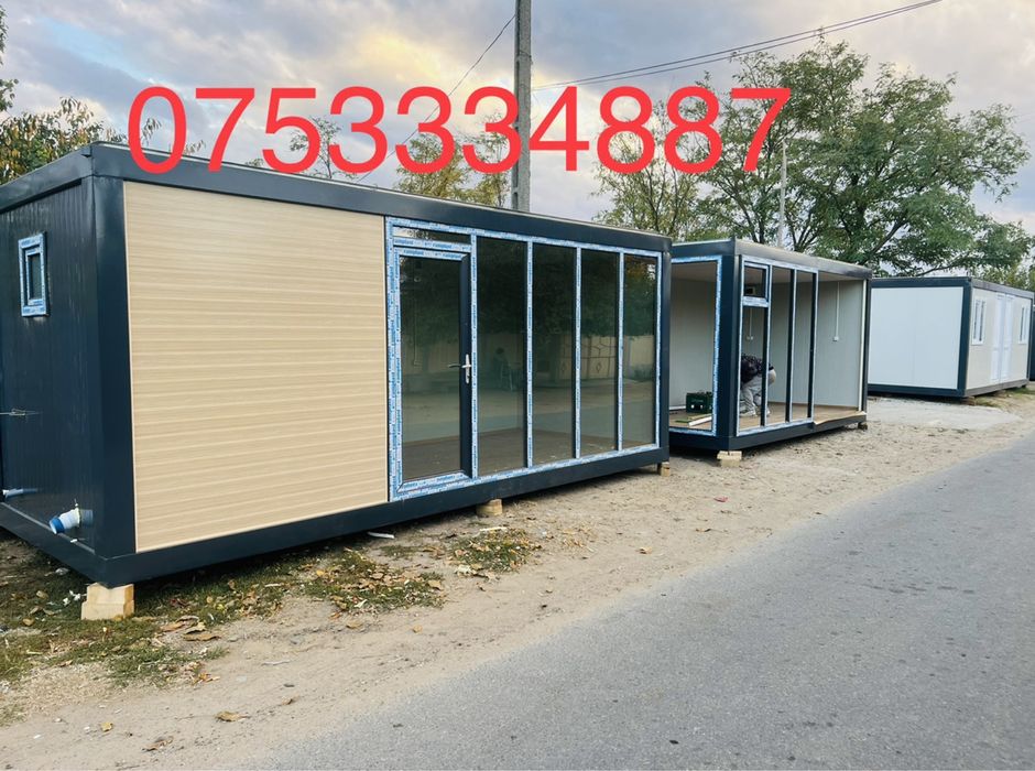 Vand Container vitrina, Container birou Containere vitrate, standard