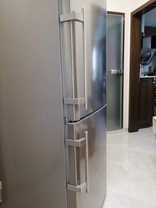 Супер Немски Хладилник с Фризер LIEBHERR ЛИБХЕР CNesf 4003 NO FROST INOX SILVER