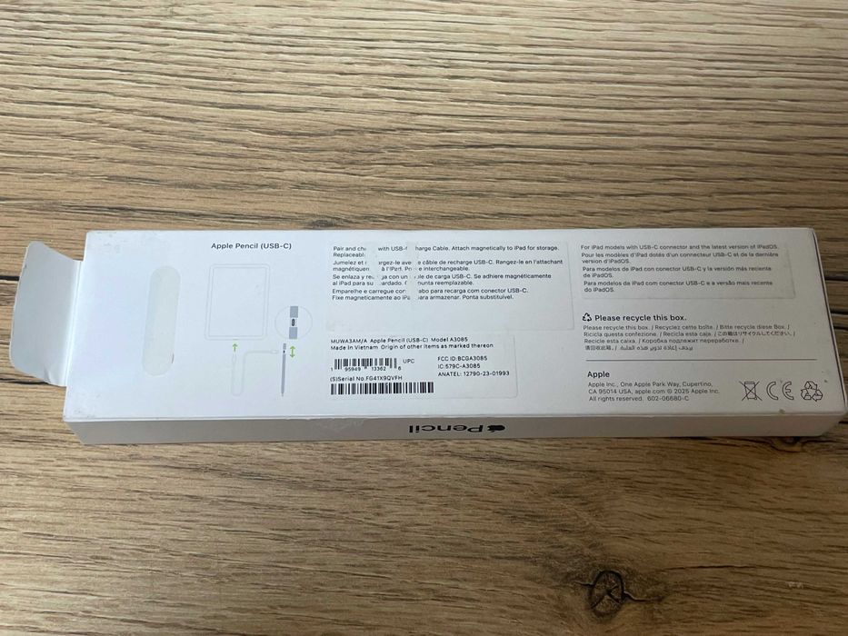 (Предзаказ) Оригинальный Apple Pencil (USB-C)