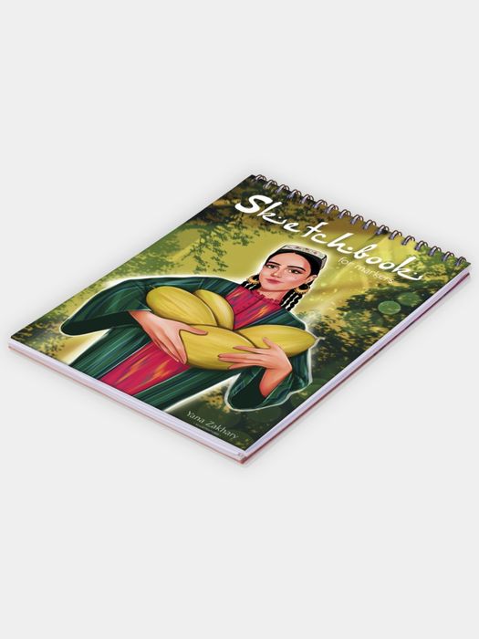 Скетчбук - блокнот, А5, 50 листов из каменной бумаги, 148 * 210 мм