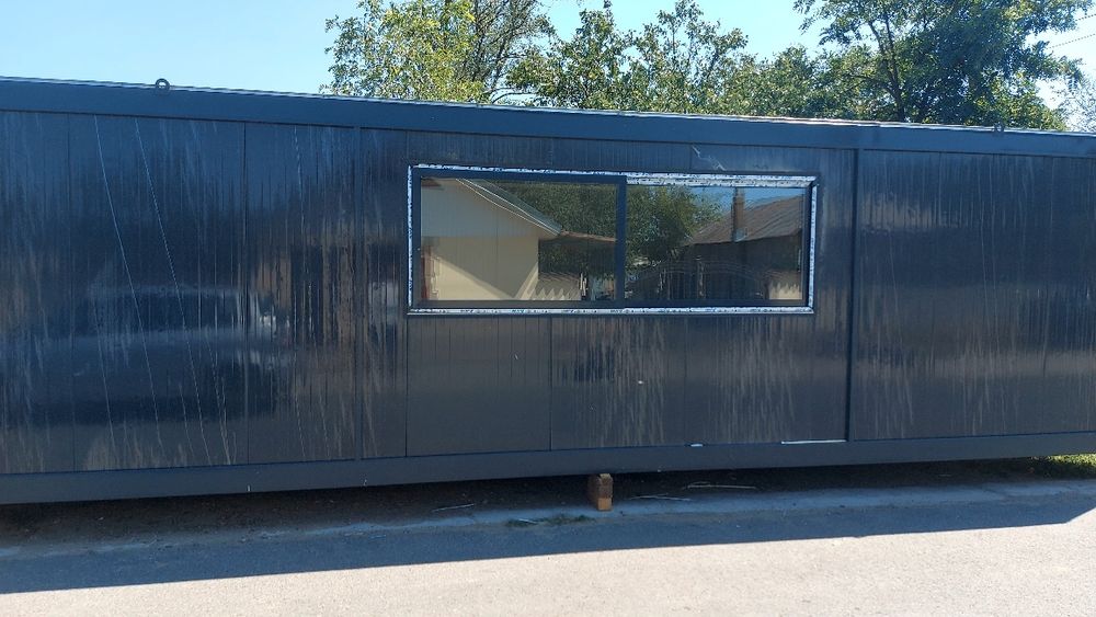 Vand container cu terasa