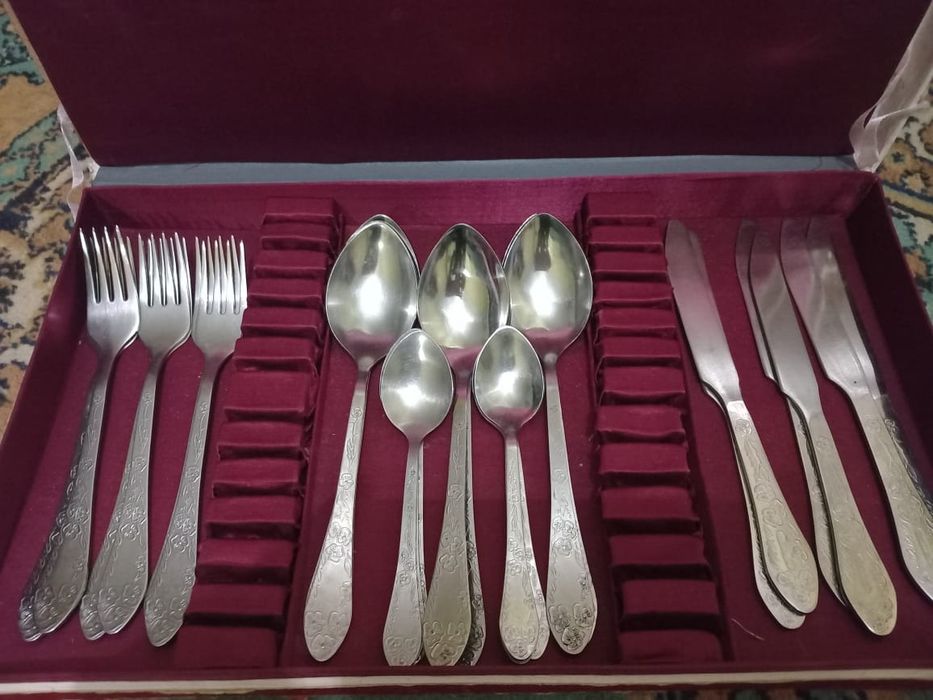 Советская нержавейка приборы