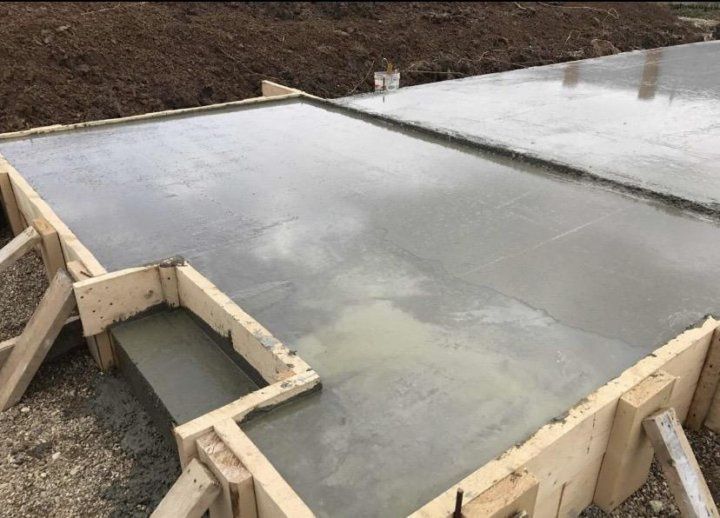 Бетонные  работы