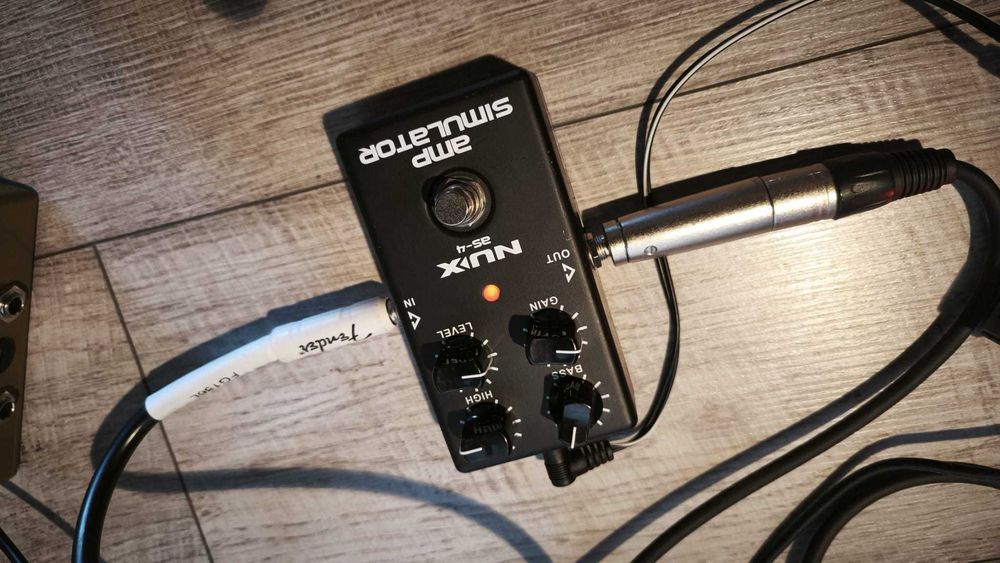 Pedala chitara electrica NuX AS-4 Modern Amplifier Simulator