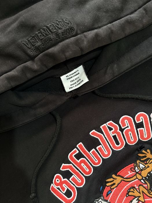 худи VETEMENTS б/у