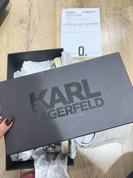 Обувки Karl Lagerfield