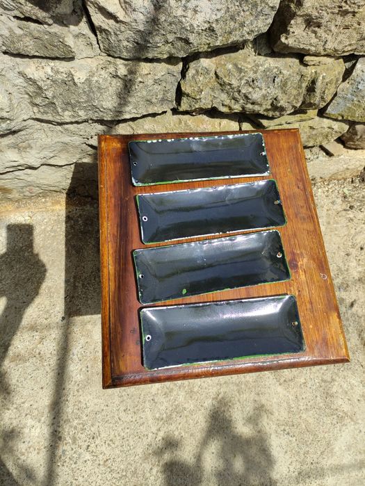 Емайлирани ретро табели