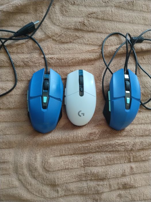 logitech g305 lightspeed + още две мишки