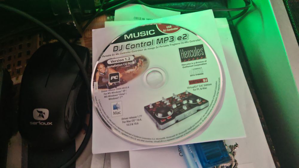 Consolă dj Hercules e2