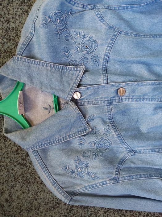 Джинсовый пиджак