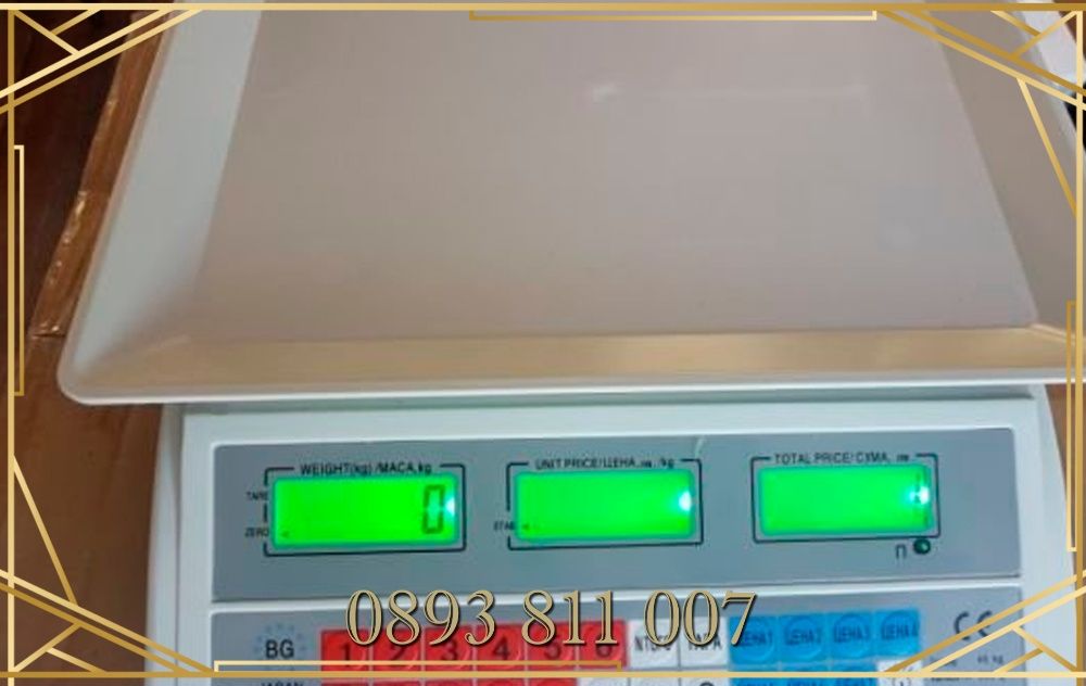 Японски кантар до 40 кг с тава ,професионална екетронна везна нова