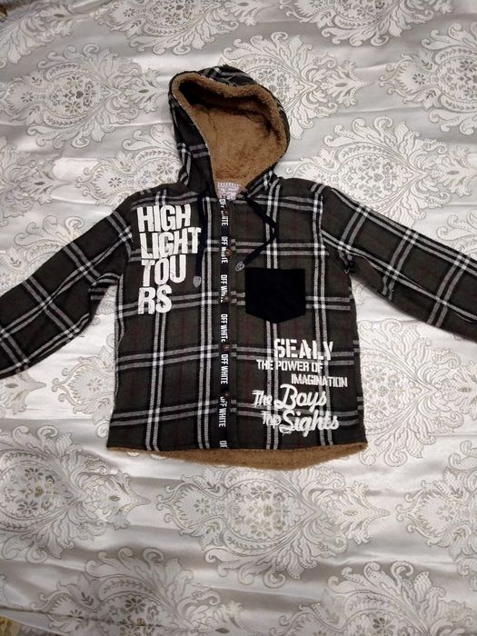 Утеплённые рубашки