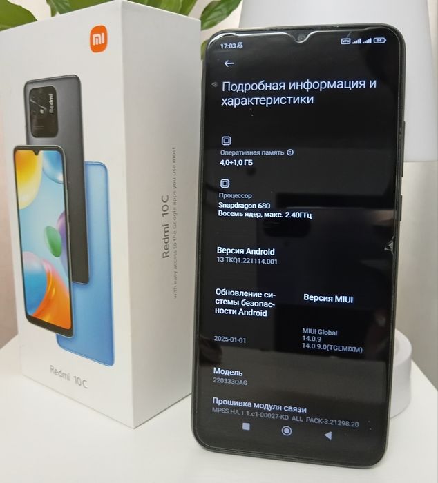 Xiaomi Redmi 10C. . С коробкой!