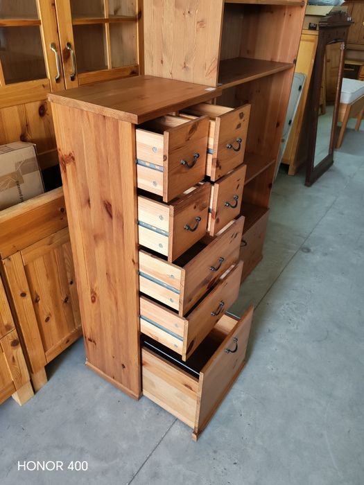 Comoda și biblioteca din Lemn Masiv - Mobila Germania