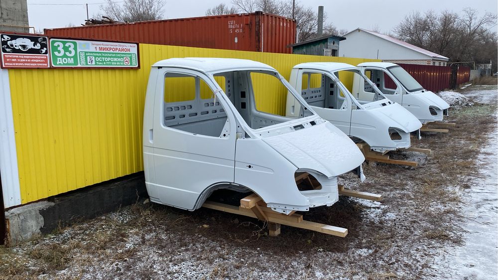 Кабины газель, ГАЗ, Уаз, рамы, двигателя.
