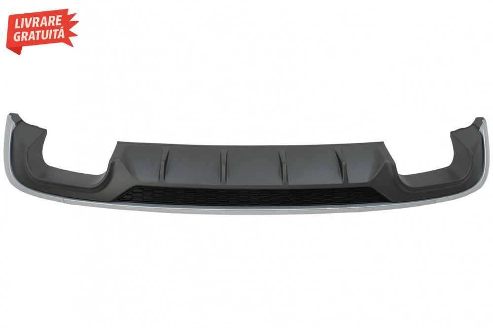 Difuzor Bara Spate cu Sistem de evacuare Negru Audi A3 8V Facelift Hat