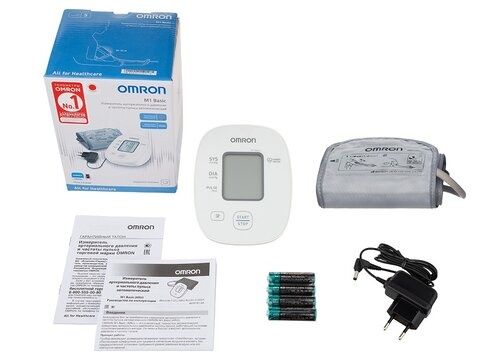 Тонометры Omron в Ташкенте Omron M2 Basic Автоматический тонометр