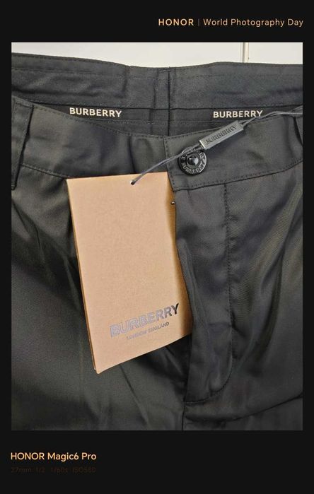 Pantaloni scurti Burberry Shibden Shark Hybrid