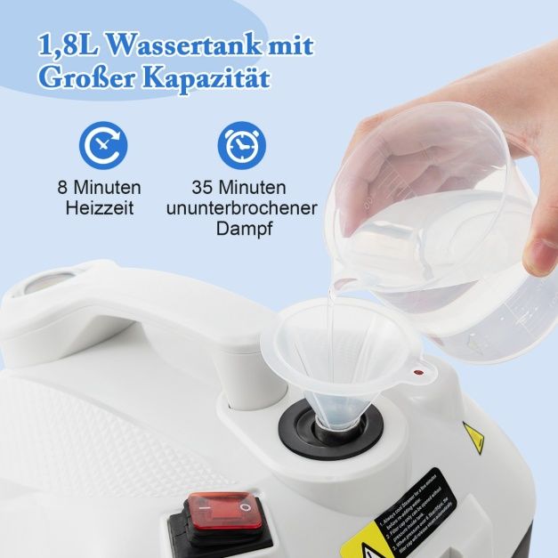 Aspirator cu abur 2000W