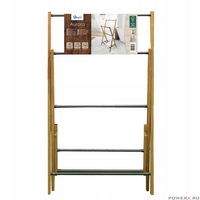 Suport pentru prosoape, 57,5 ​​x 35 x 103 cm, Sepio