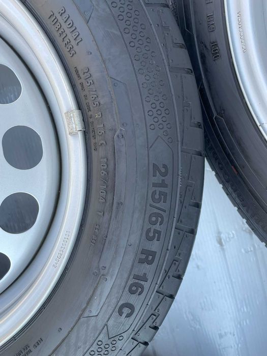 Set jante cu anvelope vara ca noi 215 65 r16c Boxer Jumper Ducato