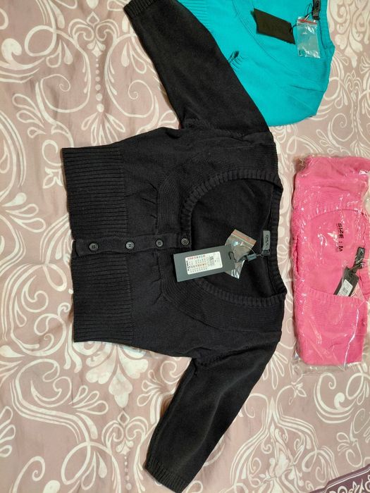 Дамска плетена блуза в три цвята