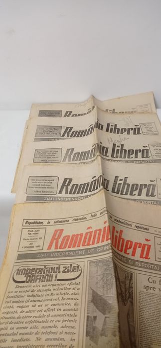 Ziare și reviste vechi