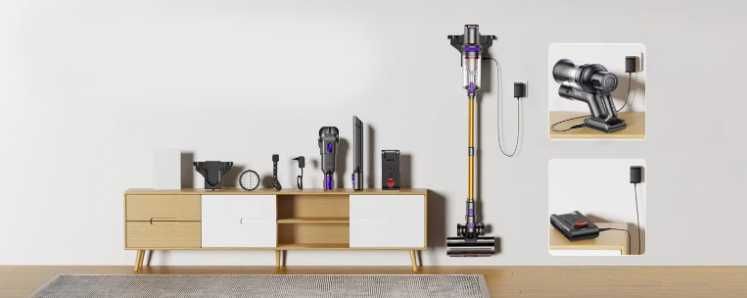 Aspirator vertical Laresar Elite 3, 450W, 1.5L, 2.2kg, cu filtru HEPA