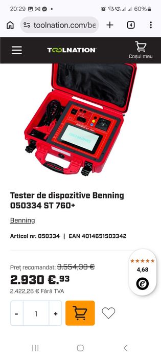 Bormasina Tester de dispozitive benning st760