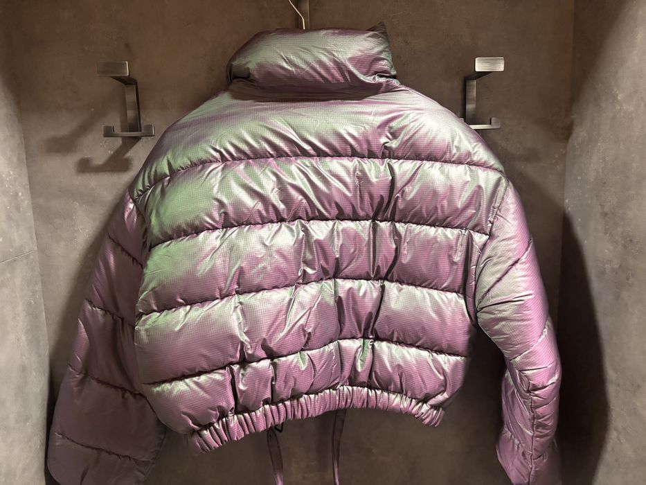 Лилаво късо яке XS