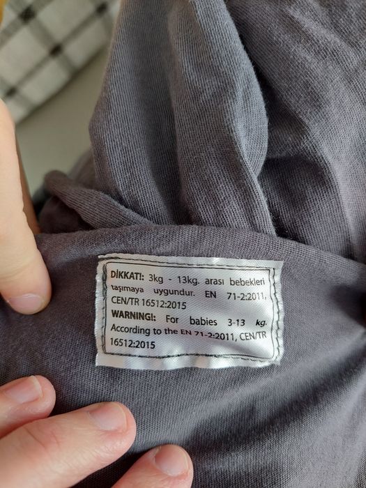 Слинг Sevi baby Сив