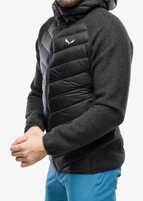 Geaca puf/merino Salewa Hybrid, Masuri 46 si 56, noua, ocazie!