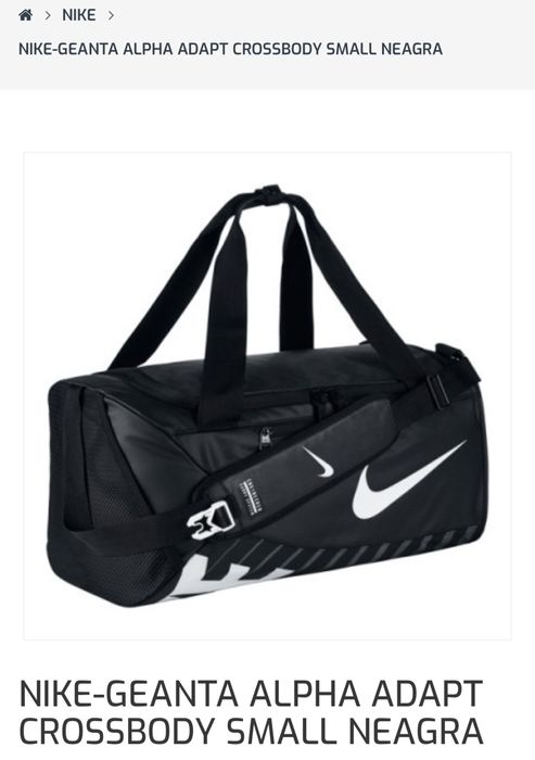 Geanta nike fitnes/gym sala originala