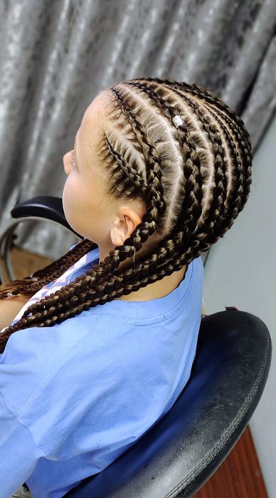 Плетение кос любого формата