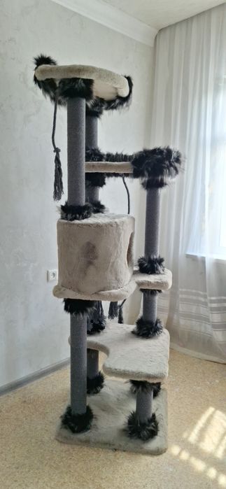 Продажа игровых комплексов для кошек.
