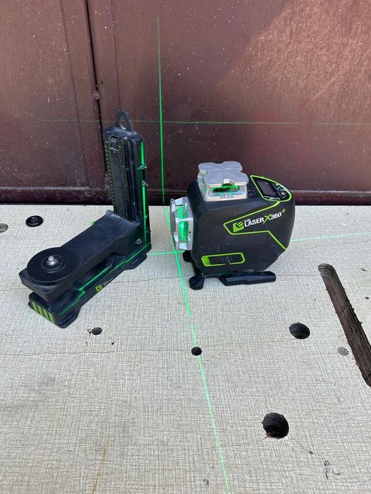 Nivela laser Elma LaserX360° 16 linii raza verde, ecran LCD,bluetooth