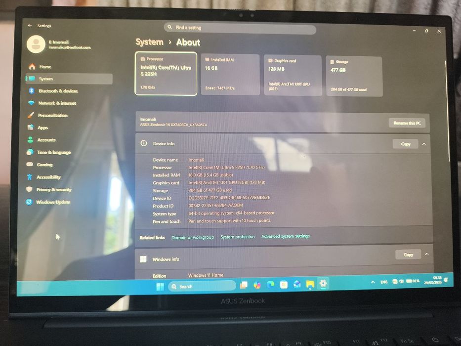 ASUS Zenbook 14 OLE