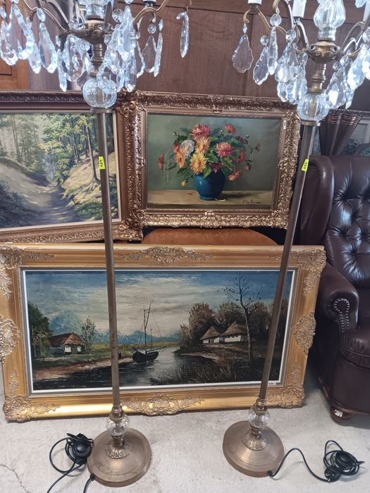 Паркетни лампиони - два броя