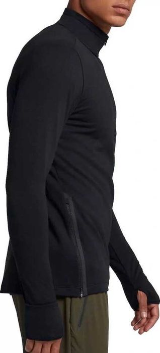 Nike Sphere Element - Оригинална мъжка спортна блуза с цип размер M