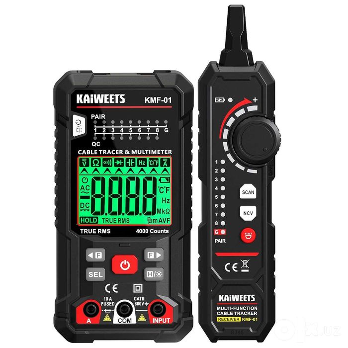 KAIWEETS Digital Multimeter Wire Tracer Kit with NCV Voltmeter