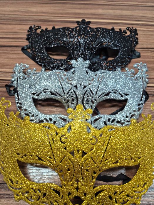 Карнавална маска Домино маска за лице парти с маски