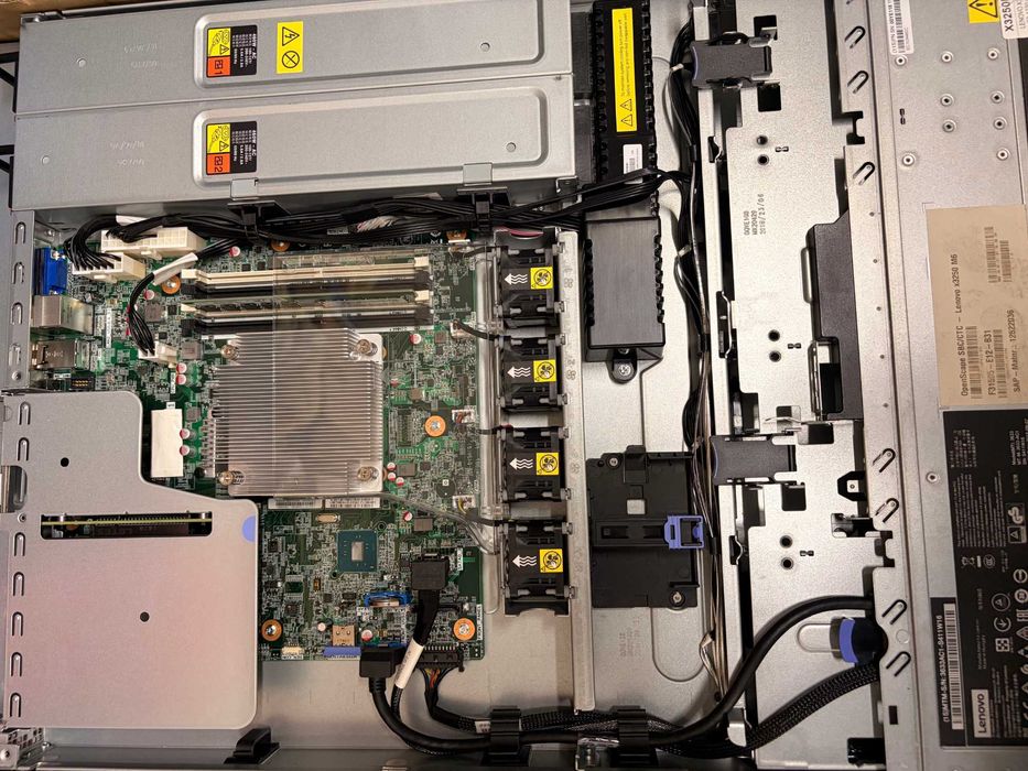 Сървър Lenovo x3250 M6 E3-1230 v6 3.90GHz, 8GB DDR4, Proxmox, TrueNAS