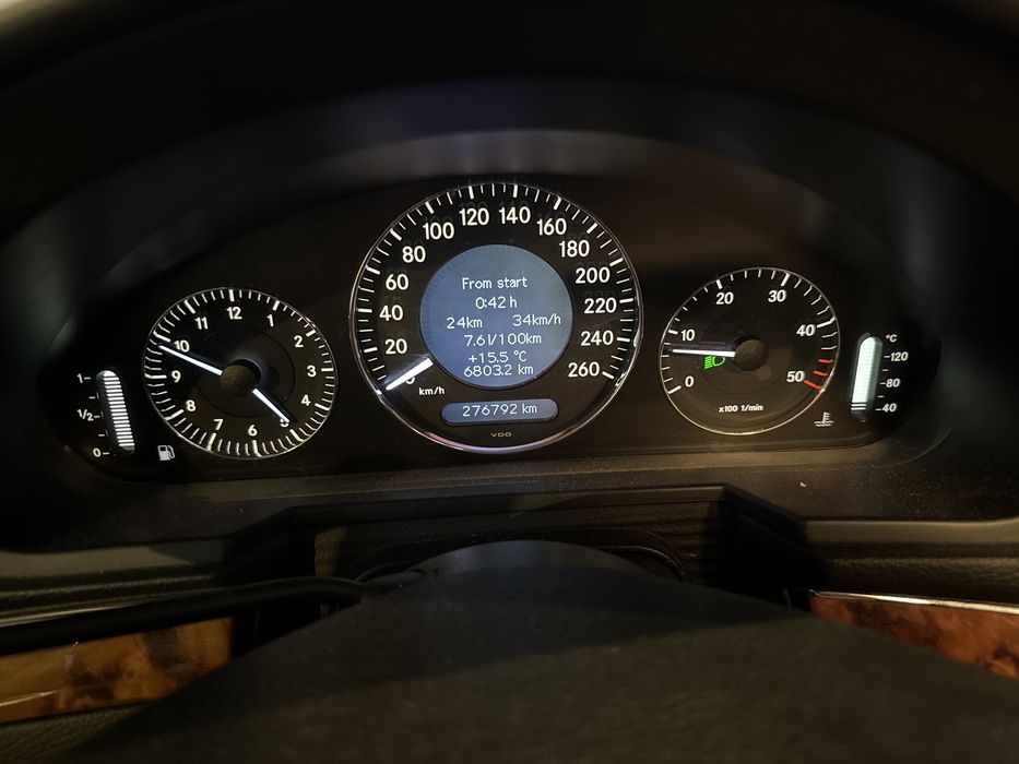 Mercedes Benz w211 facelift, 2009