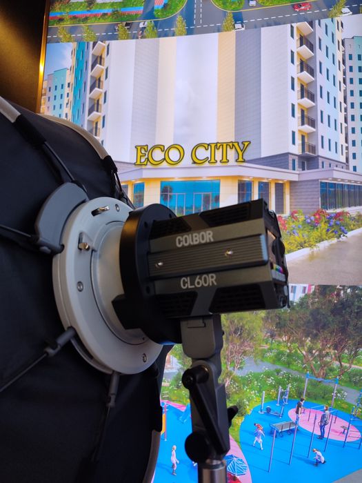 Свет для видео, софтбокс октабокс colbor cl- 100x