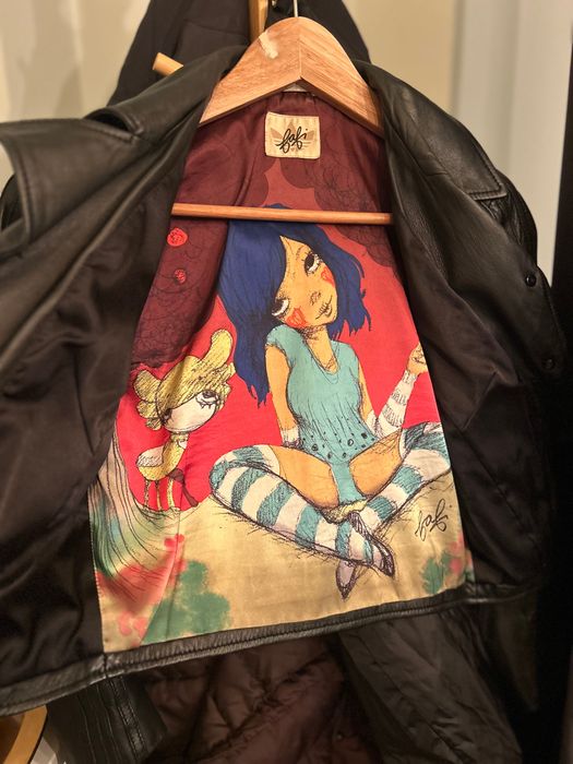 Jachetã scurtã piele naturalã moale Adidas Originals - mãsura S