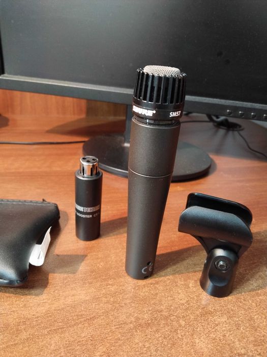 Микрофон Shure SM57-LCE + в подарок предусилитель
