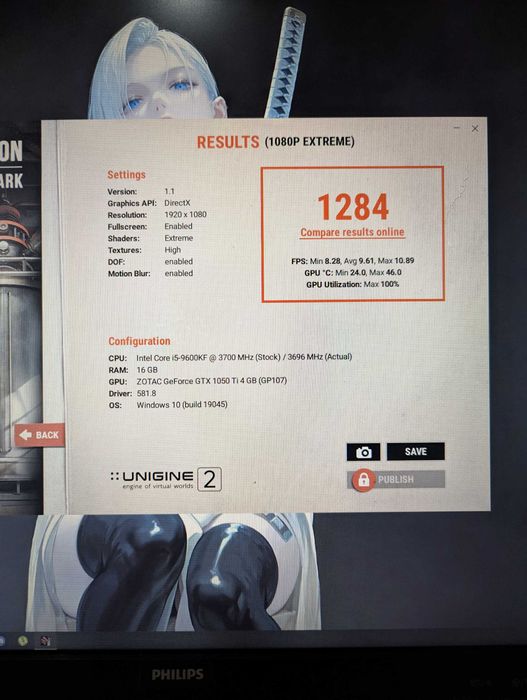 Видеокарта GTX 1050 Ti 4Gb