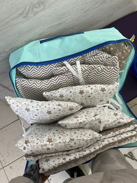 Бортики в кроватку