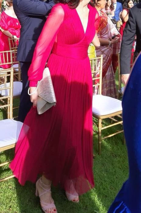 Rochie Cristallini nr 38 sangria