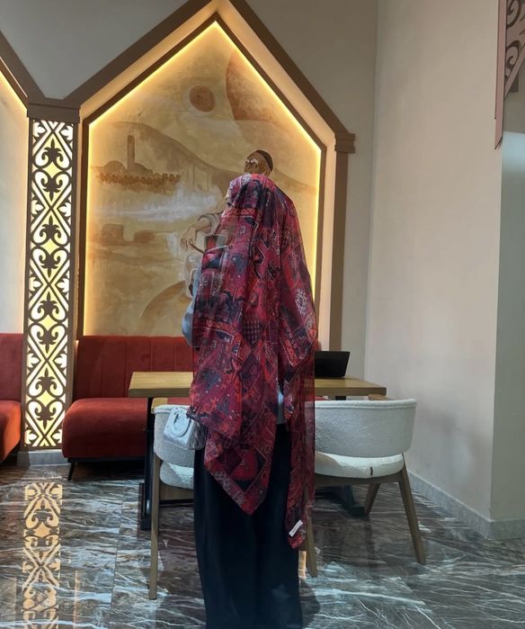 этно шарф палантин